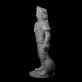 Strumming With Style Human Bard Miniature for Dungeons and Dragons, Pathfinder or other TTRPGs