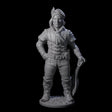 Strumming With Style Human Bard Miniature for Dungeons and Dragons, Pathfinder or other TTRPGs
