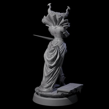 Strutting Circus Rogue Miniature for Dungeons and Dragons, Pathfinder or other TTRPGs