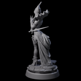 Strutting Circus Rogue Miniature for Dungeons and Dragons, Pathfinder or other TTRPGs