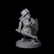 Stupid Armoured Kobold B Miniature for Dungeons and Dragons, Pathfinder or other TTRPGs