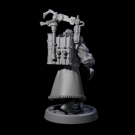 Sturdy Inventor Miniature for Dungeons and Dragons, Pathfinder or other TTRPGs