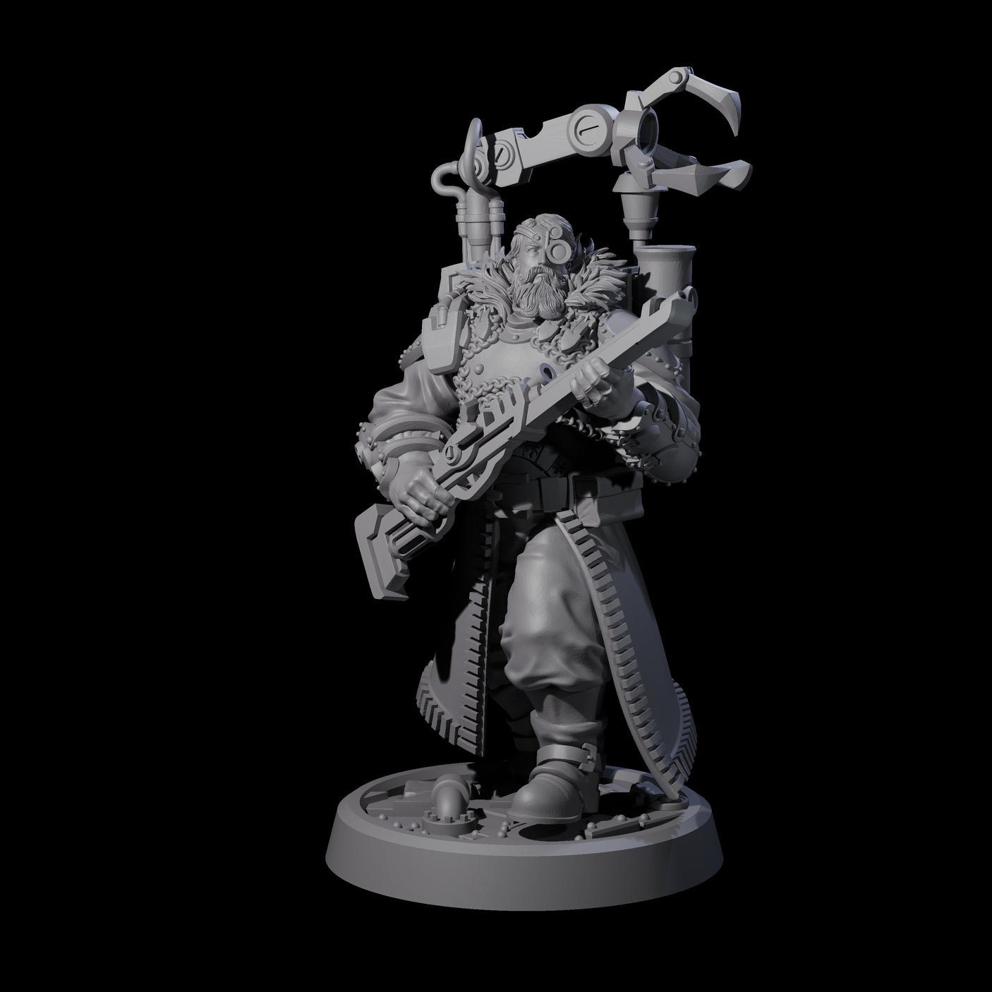 Sturdy Inventor Miniature for Dungeons and Dragons, Pathfinder or other TTRPGs