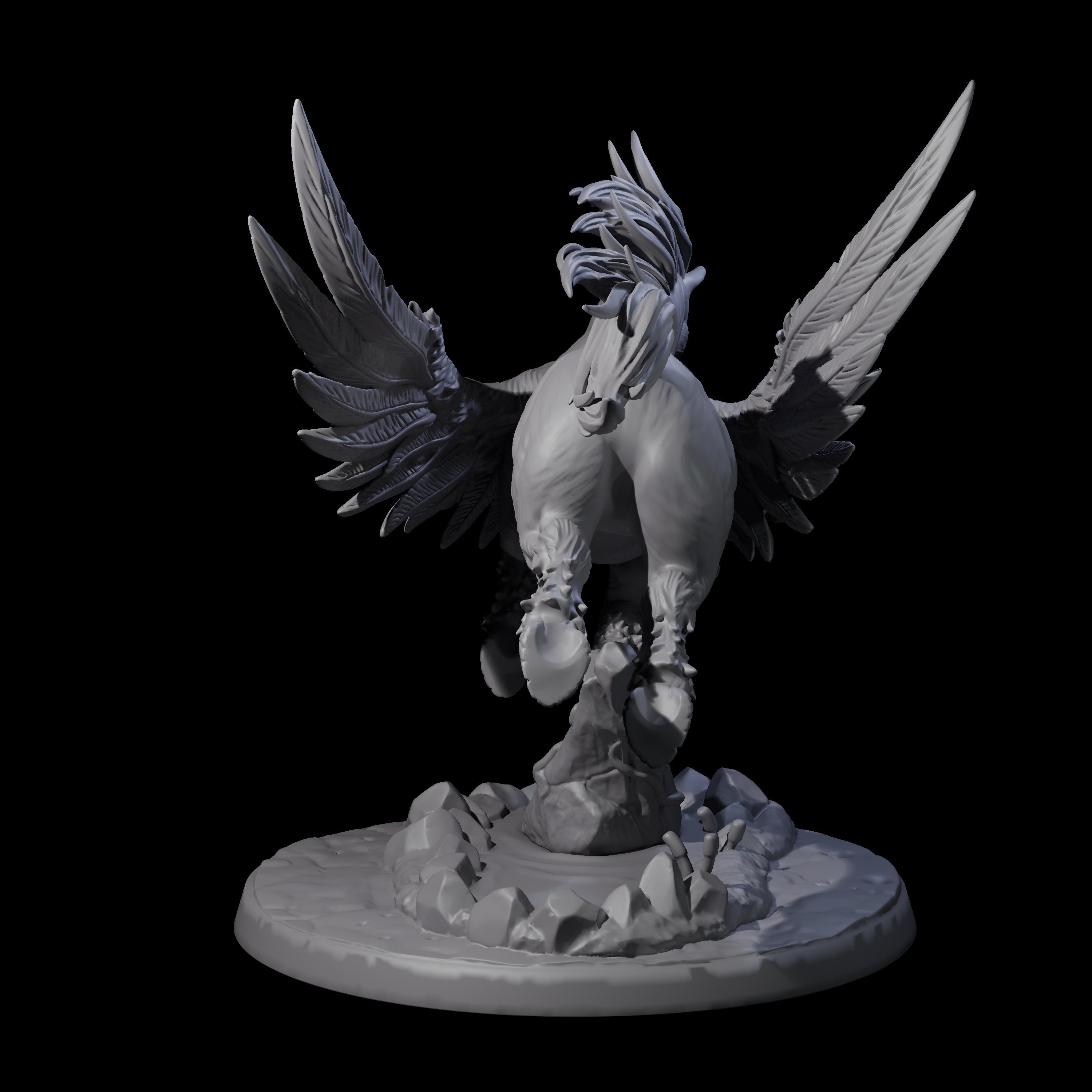 Sublime Pegasus Miniature for Dungeons and Dragons, Pathfinder or other TTRPGs