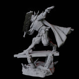 Sun Mask Gunslinger Assassin Miniature for Dungeons and Dragons, Pathfinder or other TTRPGs