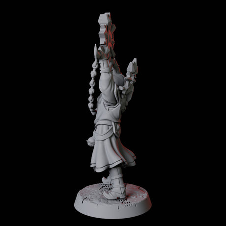 Sun Worshipping Cultist A Miniature for Dungeons and Dragons, Pathfinder or other TTRPGs