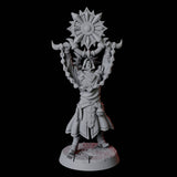 Sun Worshipping Cultist A Miniature for Dungeons and Dragons, Pathfinder or other TTRPGs