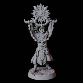 Sun Worshipping Cultist A Miniature for Dungeons and Dragons, Pathfinder or other TTRPGs