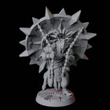 Sun Worshipping Cultist B Miniature for Dungeons and Dragons, Pathfinder or other TTRPGs