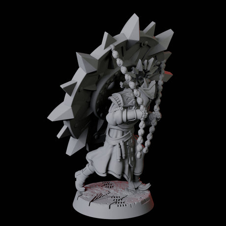 Sun Worshipping Cultist B Miniature for Dungeons and Dragons, Pathfinder or other TTRPGs