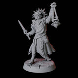 Sun Worshipping Cultist C Miniature for Dungeons and Dragons, Pathfinder or other TTRPGs