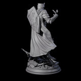 Sunbaked Human Paladin Miniature for Dungeons and Dragons, Pathfinder or other TTRPGs