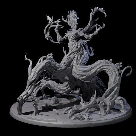Supreme Forest Dryad Miniature for Dungeons and Dragons, Pathfinder or other TTRPGs
