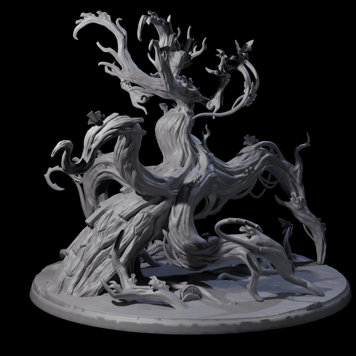 Supreme Forest Dryad Miniature for Dungeons and Dragons, Pathfinder or other TTRPGs