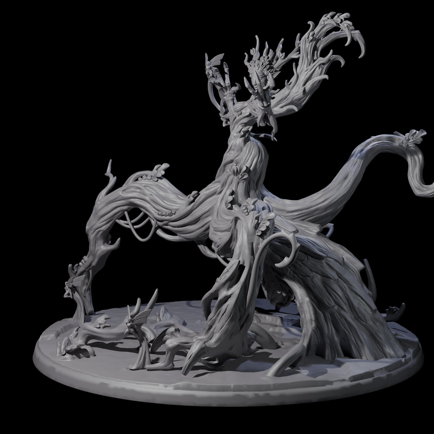 Supreme Forest Dryad Miniature for Dungeons and Dragons, Pathfinder or other TTRPGs