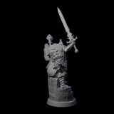 Supreme Skeleton Knight Miniature for Dungeons and Dragons, Pathfinder or other TTRPGs