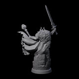 Supreme Skeleton Knight Miniature for Dungeons and Dragons, Pathfinder or other TTRPGs