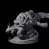 Surfing Dragon Turtle Miniature for Dungeons and Dragons, Pathfinder or other TTRPGs