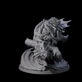 Surfing Dragon Turtle Miniature for Dungeons and Dragons, Pathfinder or other TTRPGs
