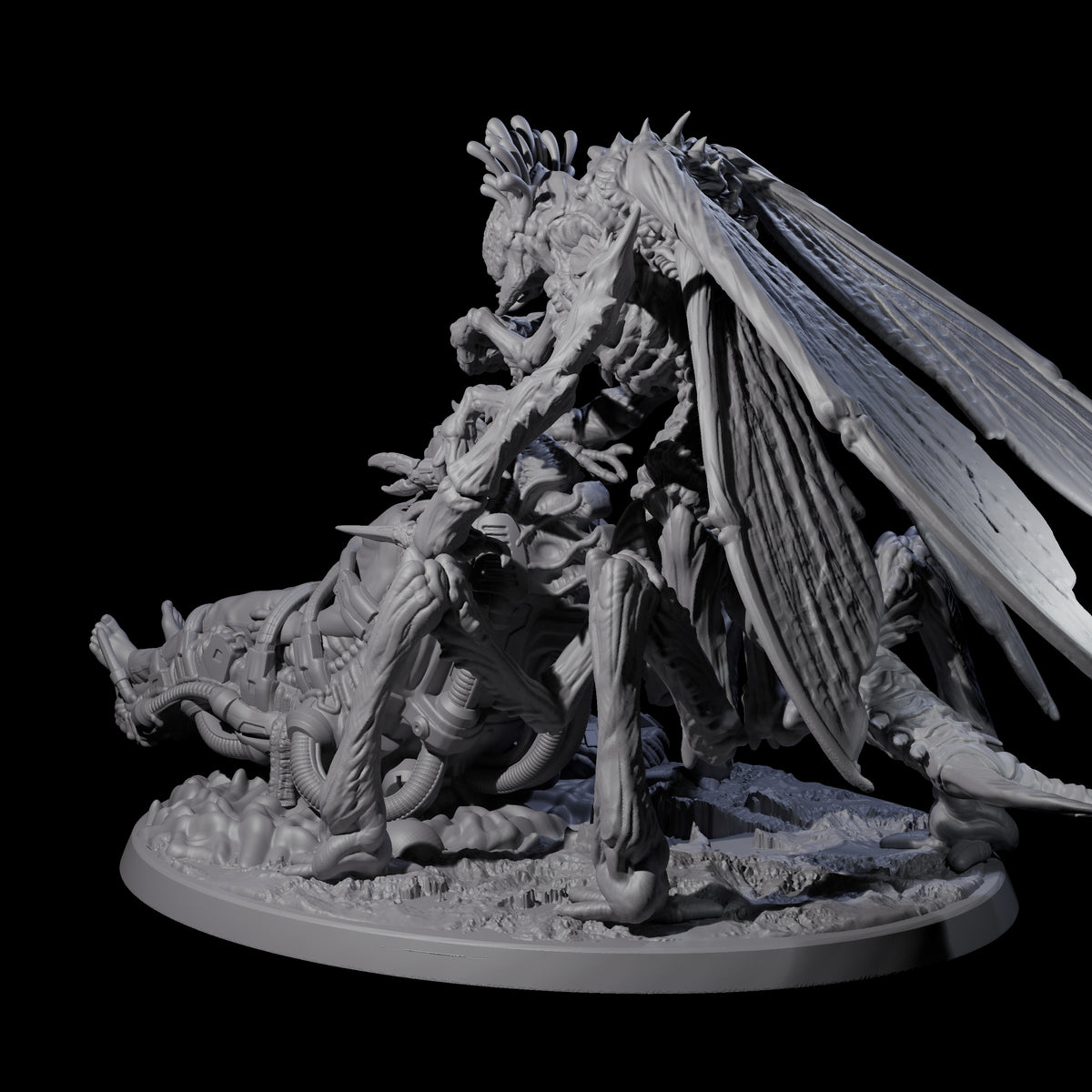 Surgical Mi-Go Aberration Miniature for Dungeons and Dragons, Pathfinder or other TTRPGs