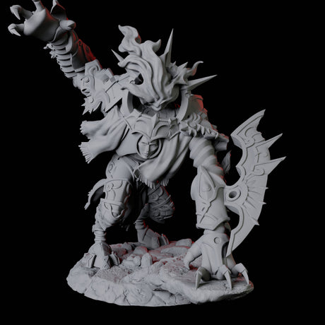 Surging Bastion Archon A Miniature for Dungeons and Dragons, Pathfinder or other TTRPGs