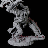Surging Bastion Archon A Miniature for Dungeons and Dragons, Pathfinder or other TTRPGs