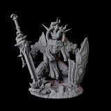 Surging Bastion Archon D Miniature for Dungeons and Dragons, Pathfinder or other TTRPGs