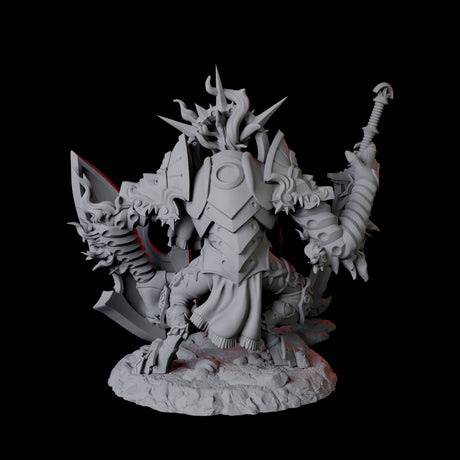 Surging Bastion Archon D Miniature for Dungeons and Dragons, Pathfinder or other TTRPGs