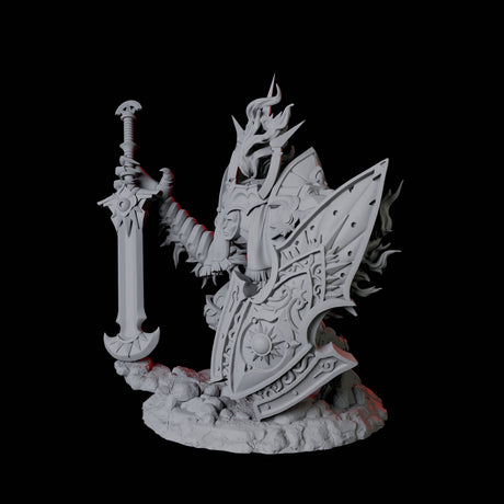 Surging Bastion Archon D Miniature for Dungeons and Dragons, Pathfinder or other TTRPGs