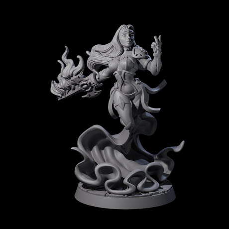 Surging Cleric of the Light Miniature for Dungeons and Dragons, Pathfinder or other TTRPGs