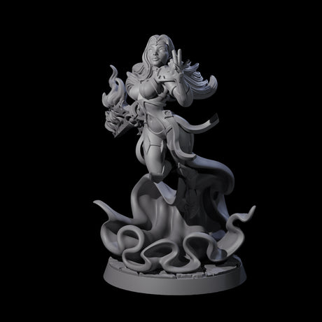 Surging Cleric of the Light Miniature for Dungeons and Dragons, Pathfinder or other TTRPGs