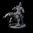 Surprise Dwarf Drake Rider B Miniature for Dungeons and Dragons, Pathfinder or other TTRPGs