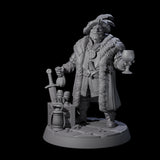Swaggering Burgermeister Miniature for Dungeons and Dragons, Pathfinder or other TTRPGs