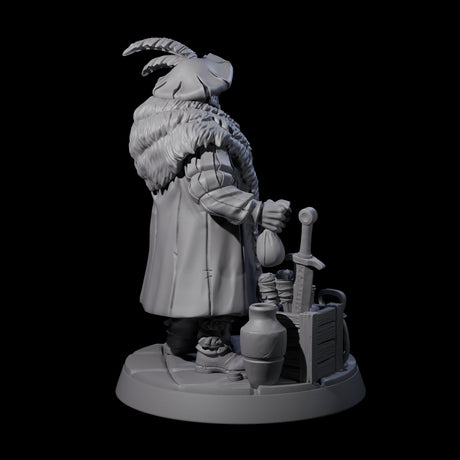 Swaggering Burgermeister Miniature for Dungeons and Dragons, Pathfinder or other TTRPGs