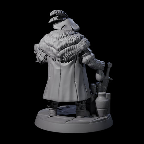 Swaggering Burgermeister Miniature for Dungeons and Dragons, Pathfinder or other TTRPGs