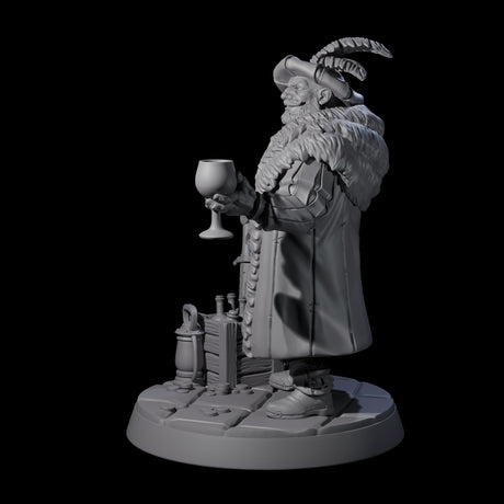 Swaggering Burgermeister Miniature for Dungeons and Dragons, Pathfinder or other TTRPGs