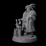 Swaggering Burgermeister Miniature for Dungeons and Dragons, Pathfinder or other TTRPGs