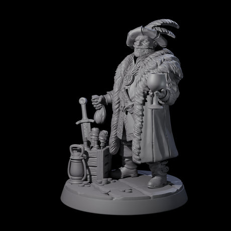 Swaggering Burgermeister Miniature for Dungeons and Dragons, Pathfinder or other TTRPGs