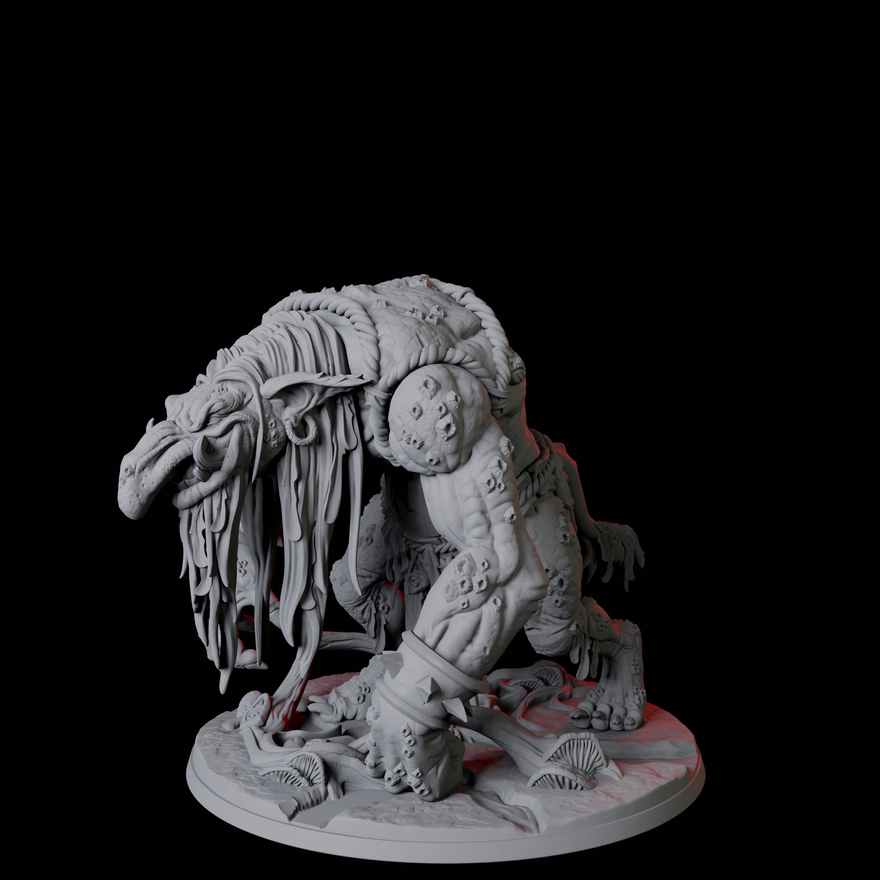 Swamp Troll Miniature for Dungeons and Dragons, Pathfinder or other TTRPGs