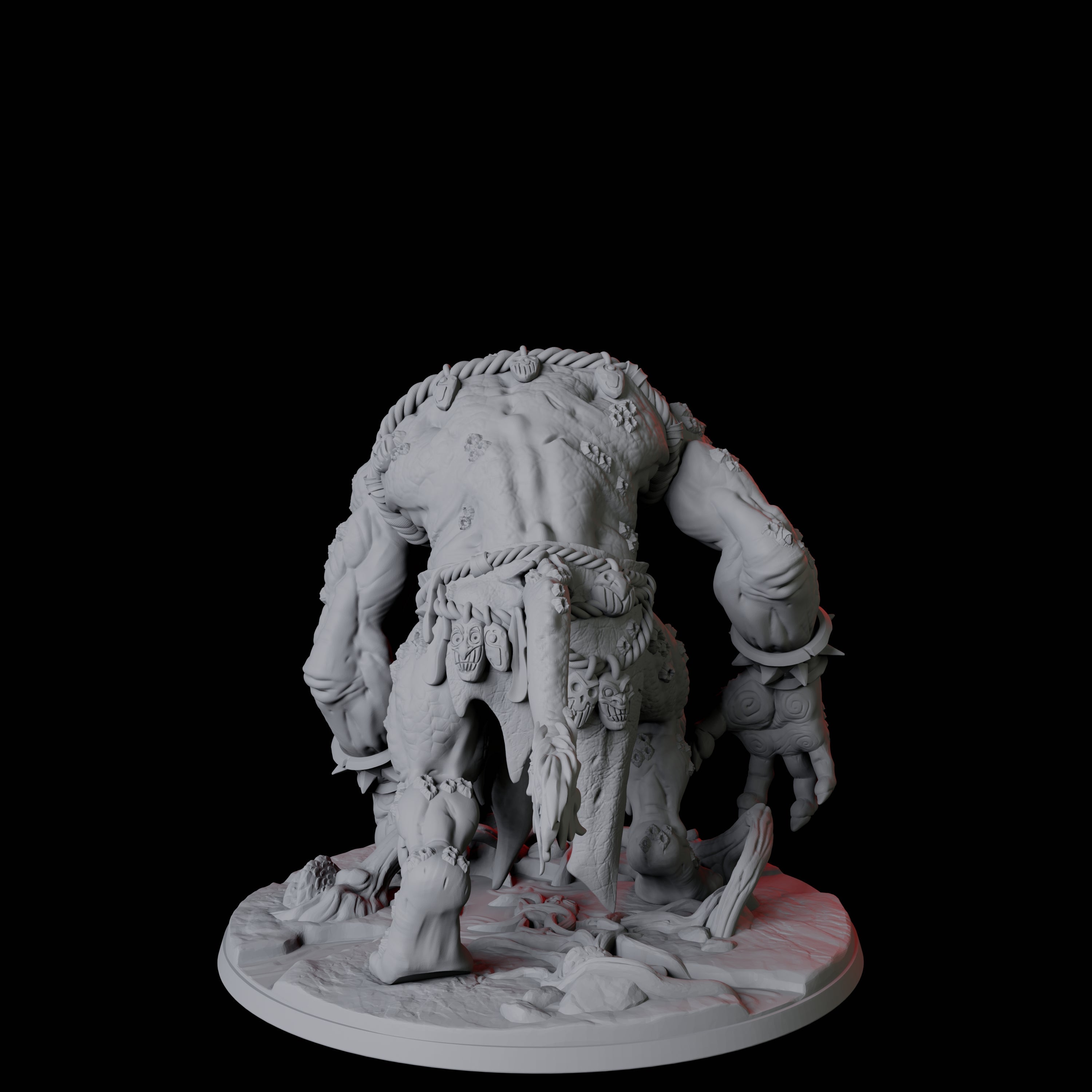 Swamp Troll Miniature for Dungeons and Dragons, Pathfinder or other TTRPGs