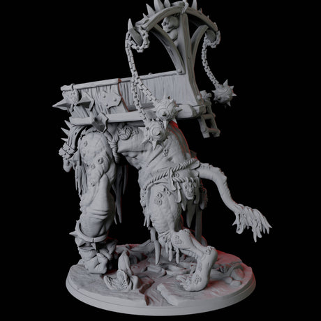 Swamp Troll Miniature for Dungeons and Dragons, Pathfinder or other TTRPGs