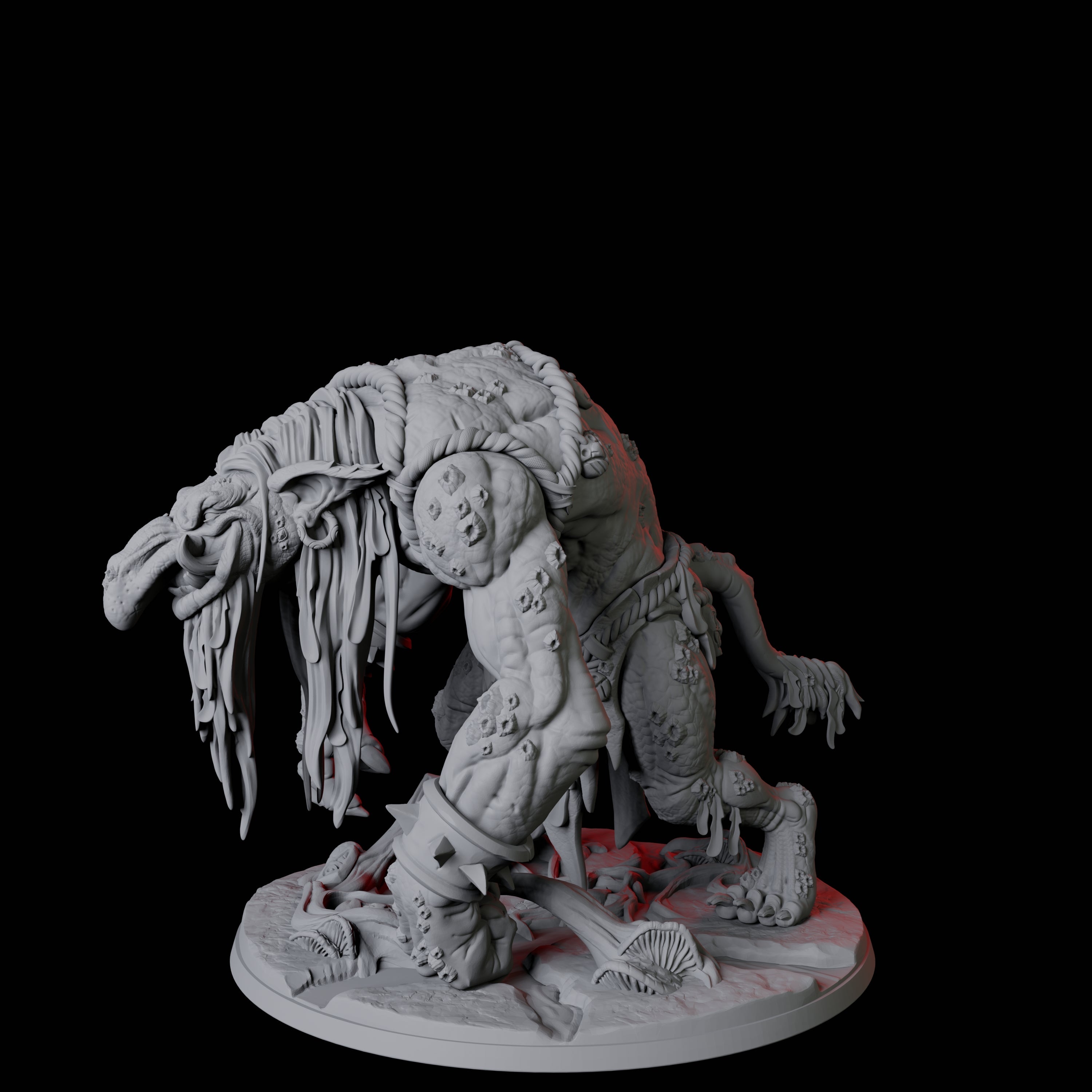 Swamp Troll Miniature for Dungeons and Dragons, Pathfinder or other TTRPGs