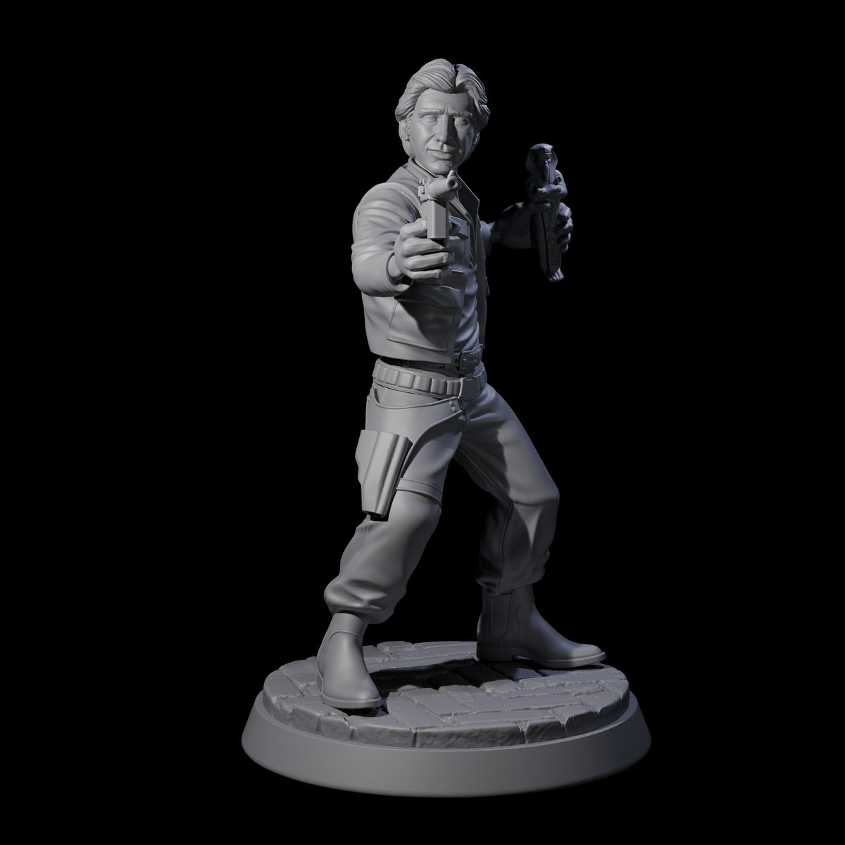 Swashbulking Archeologist Miniature for Dungeons and Dragons, Pathfinder or other TTRPGs