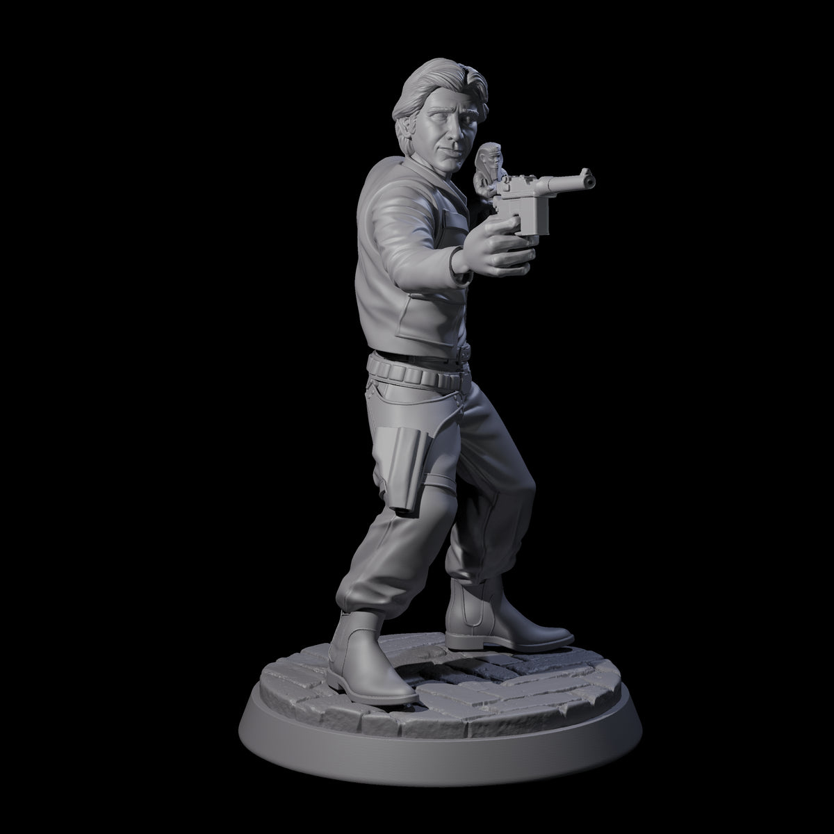 Swashbulking Archeologist Miniature for Dungeons and Dragons, Pathfinder or other TTRPGs
