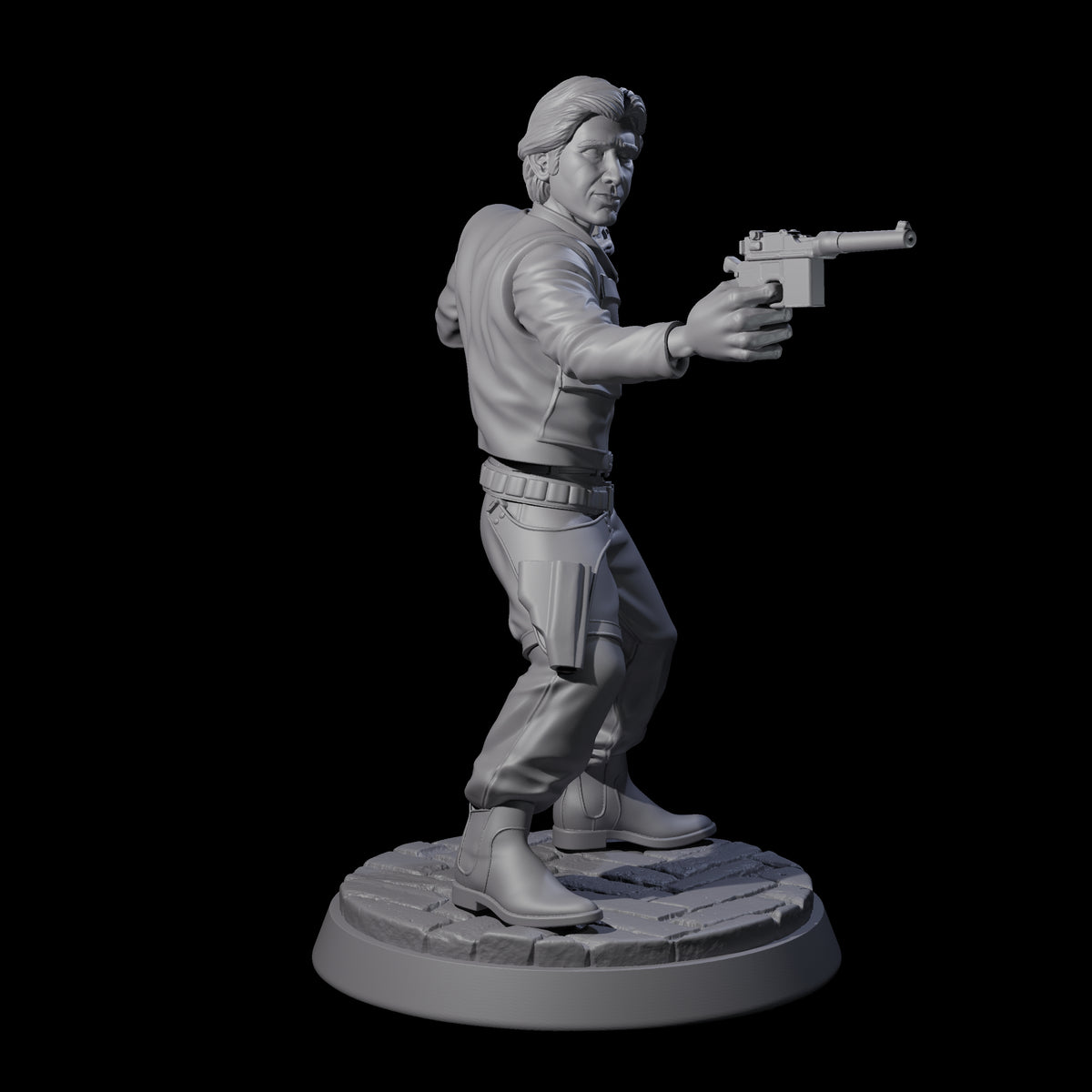 Swashbulking Archeologist Miniature for Dungeons and Dragons, Pathfinder or other TTRPGs