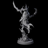Swinging Abyssal Myrmidon A Miniature for Dungeons and Dragons, Pathfinder or other TTRPGs