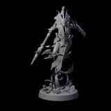 Swinging Abyssal Myrmidon D Miniature for Dungeons and Dragons, Pathfinder or other TTRPGs