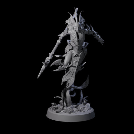 Swinging Abyssal Myrmidon D Miniature for Dungeons and Dragons, Pathfinder or other TTRPGs