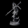 Swinging Abyssal Myrmidon D Miniature for Dungeons and Dragons, Pathfinder or other TTRPGs
