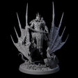 Swinging Bat-Like Cambion A Miniature for Dungeons and Dragons, Pathfinder or other TTRPGs